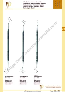 Gingival cord packer/ spatulas