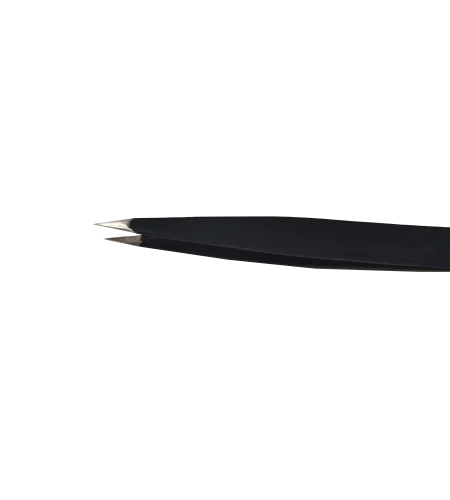Pointed Tweezers black by Asian Panorama Private Limited