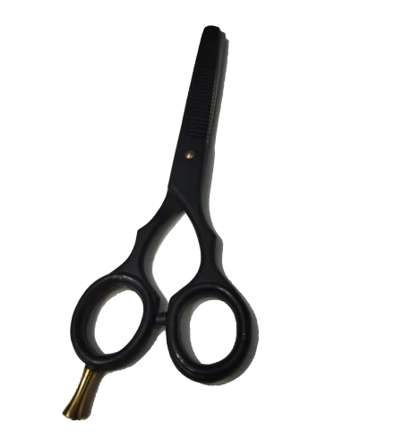 Asian Panorama Private Limited Professional Barber Scissor Black. Hair thinning Scissor. Quality Sharp Scissor